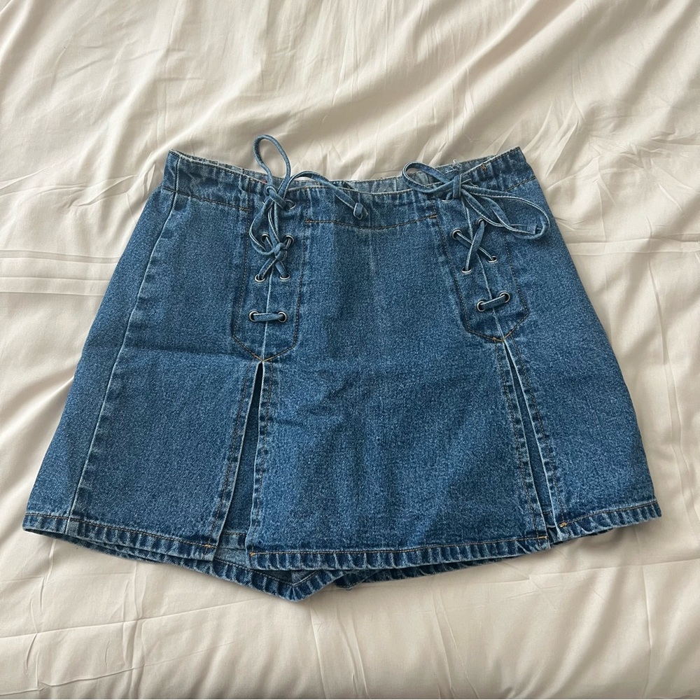 Vintage Jean Skort